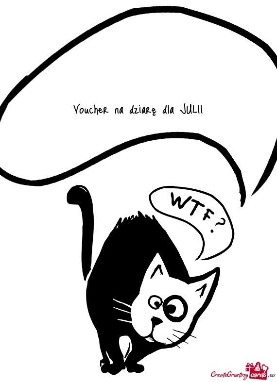 Voucher na dziarę dla JULII