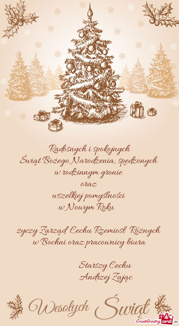 W Bochni oraz pracownicy biura