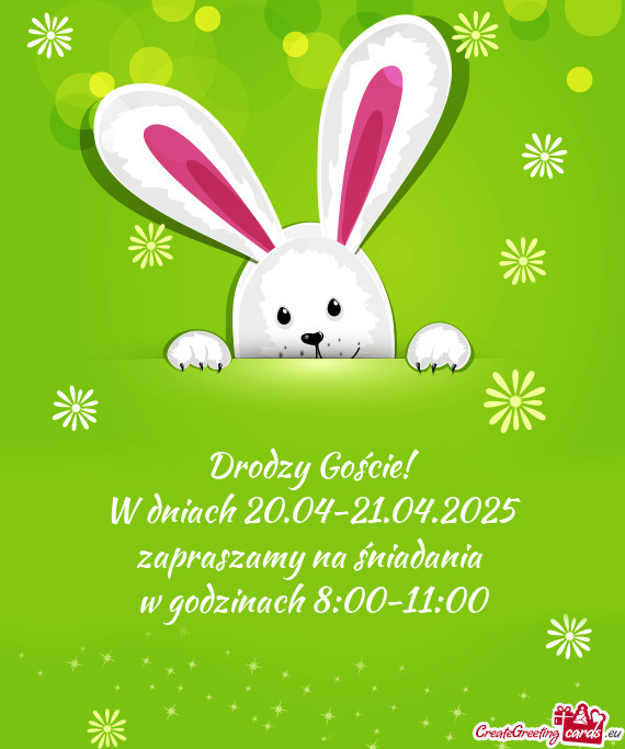 W dniach 20.04-21.04.2025