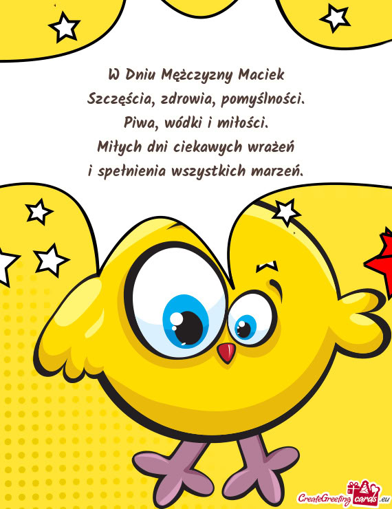 W Dniu Mężczyzny Maciek