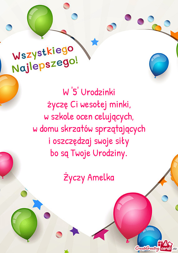 W domu skrzatów sprzątających i oszczędzaj swoje siły bo są Twoje Urodziny