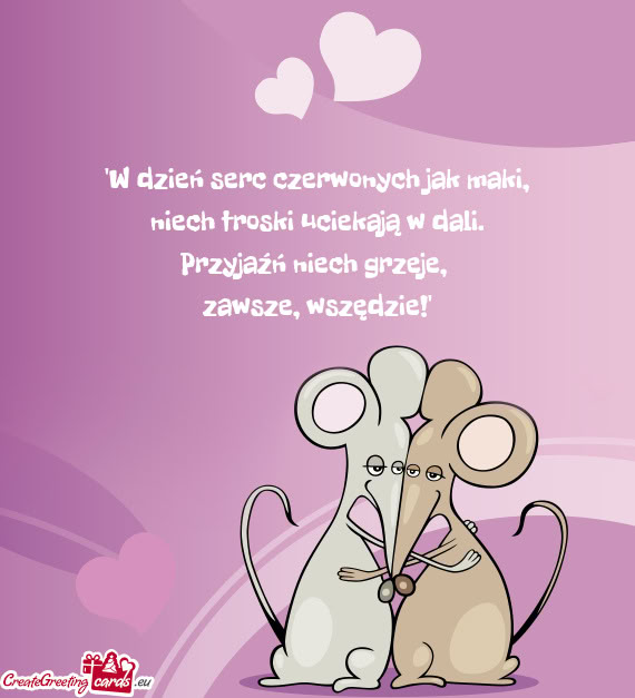 "W dzień serc czerwonych jak maki