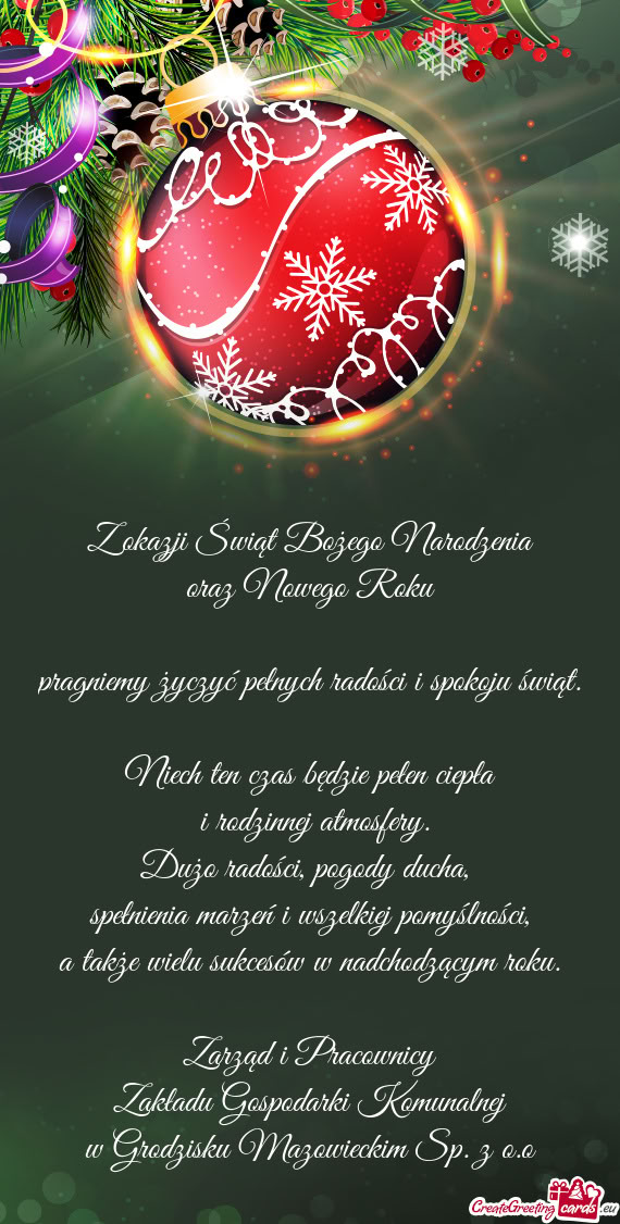 W Grodzisku Mazowieckim Sp. z o.o