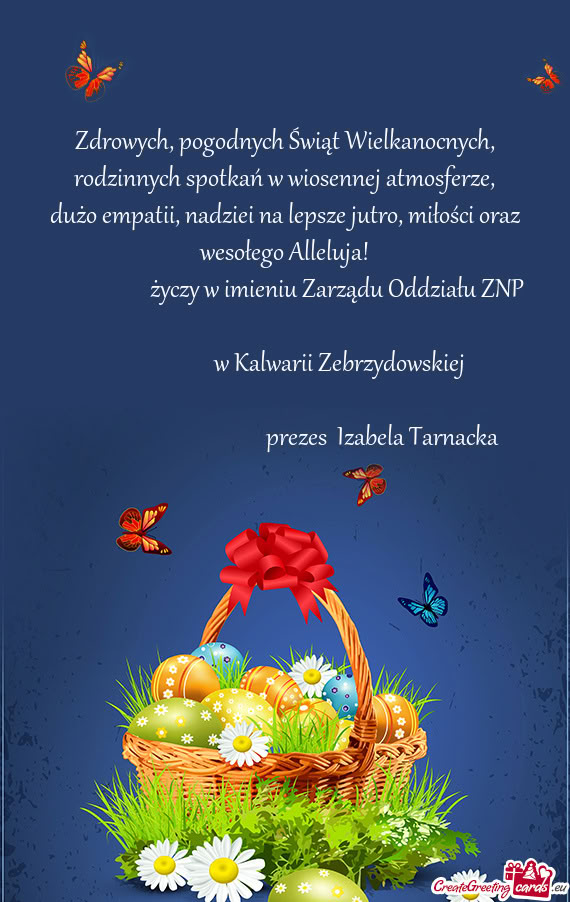 W imieniu Zarządu Oddziału ZNP