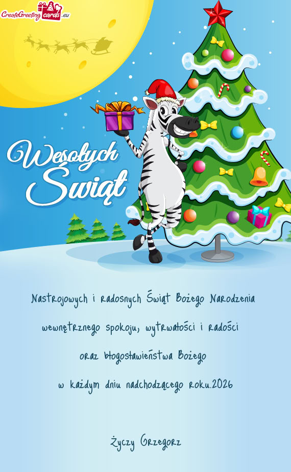 W każdym dniu nadchodzącego roku.2026