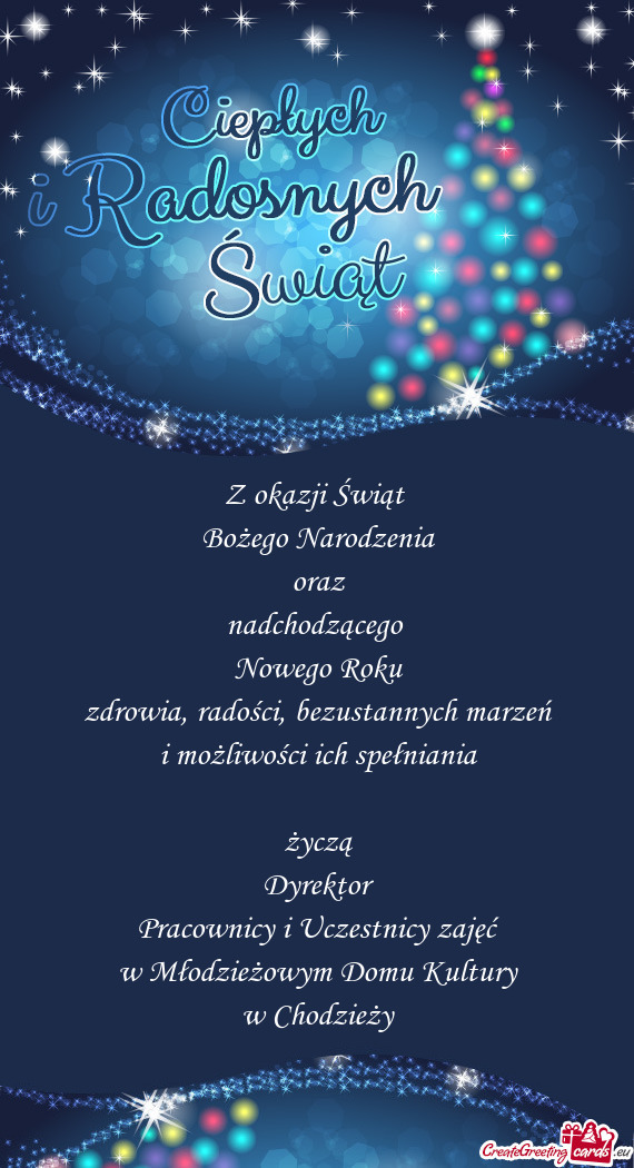 W Młodzieżowym Domu Kultury