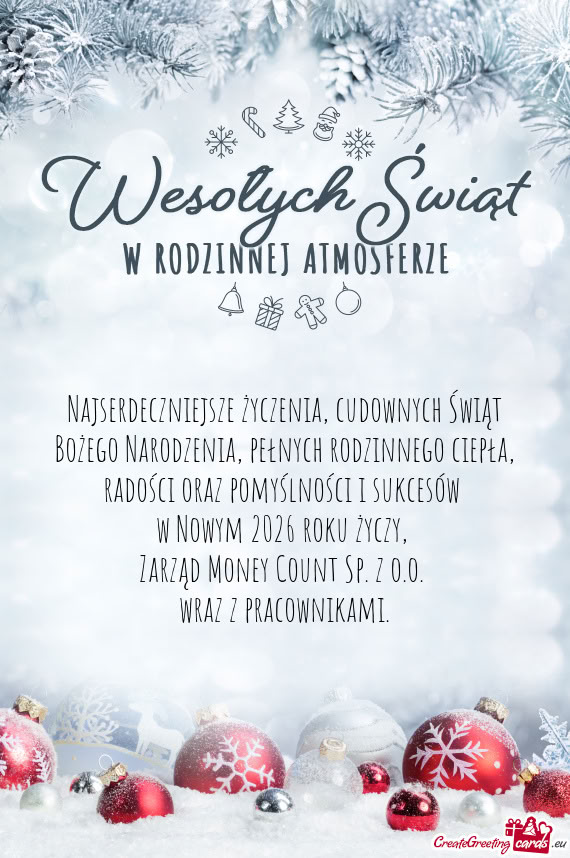 W Nowym 2026 roku życzy