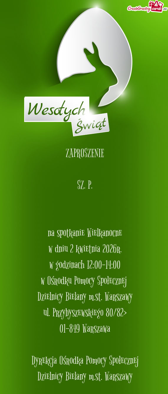 W Ośrodku Pomocy Społecznej