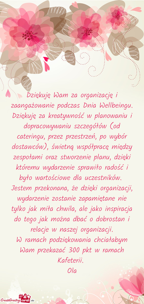 W planowaniu i dopracowywaniu szczegółów (od cateringu, przez przestrzeń, po wybór dostawców)