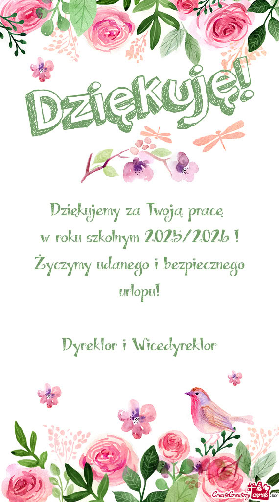W roku szkolnym 2025/2026