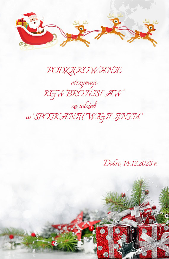 W "SPOTKANIU WIGILIJNYM "