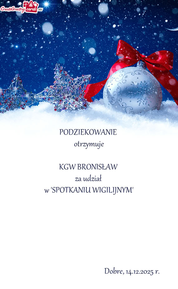 W "SPOTKANIU WIGILIJNYM"