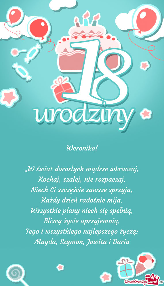 „W świat dorosłych mądrze wkraczaj