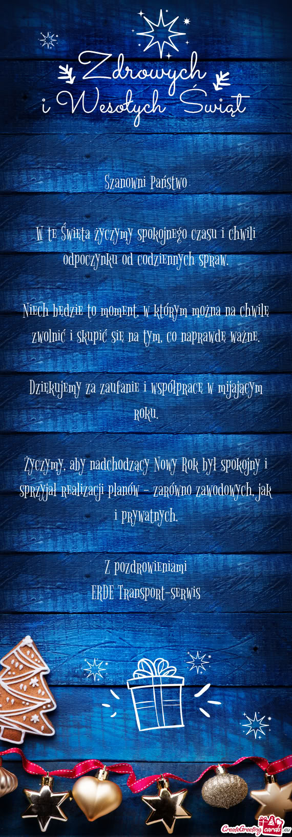 W te Święta życzymy spokojnego czasu i chwili odpoczynku od codziennych spraw