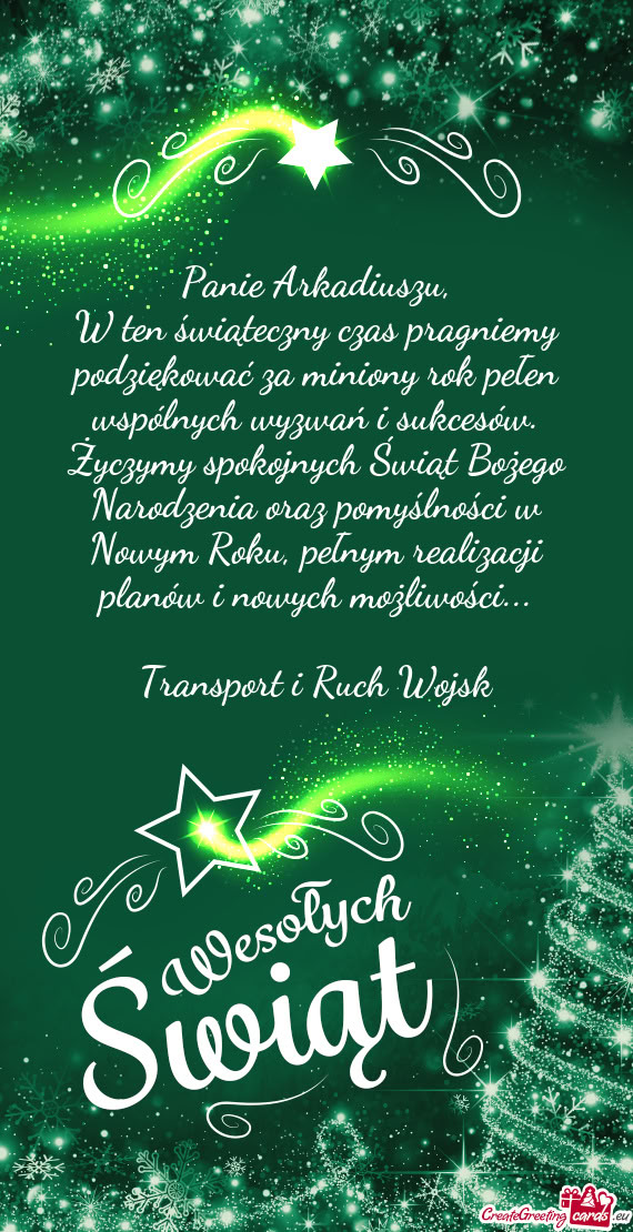 W ten świąteczny czas pragniemy podziękować za miniony rok pełen wspólnych wyzwań i sukcesów