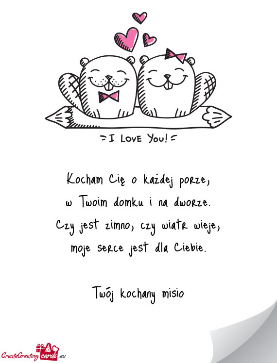 W Twoim domku i na dworze