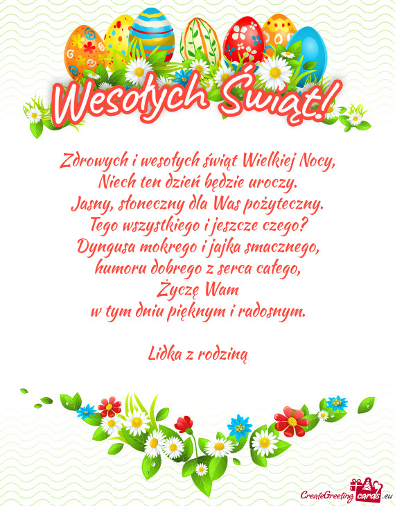 W tym dniu pięknym i radosnym