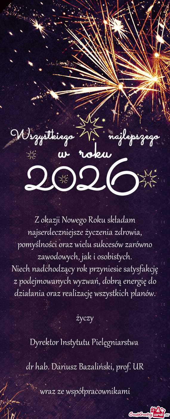 W zarówno zawodowych, jak i osobistych