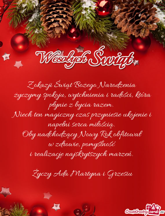 W zdrowie, pomyślność