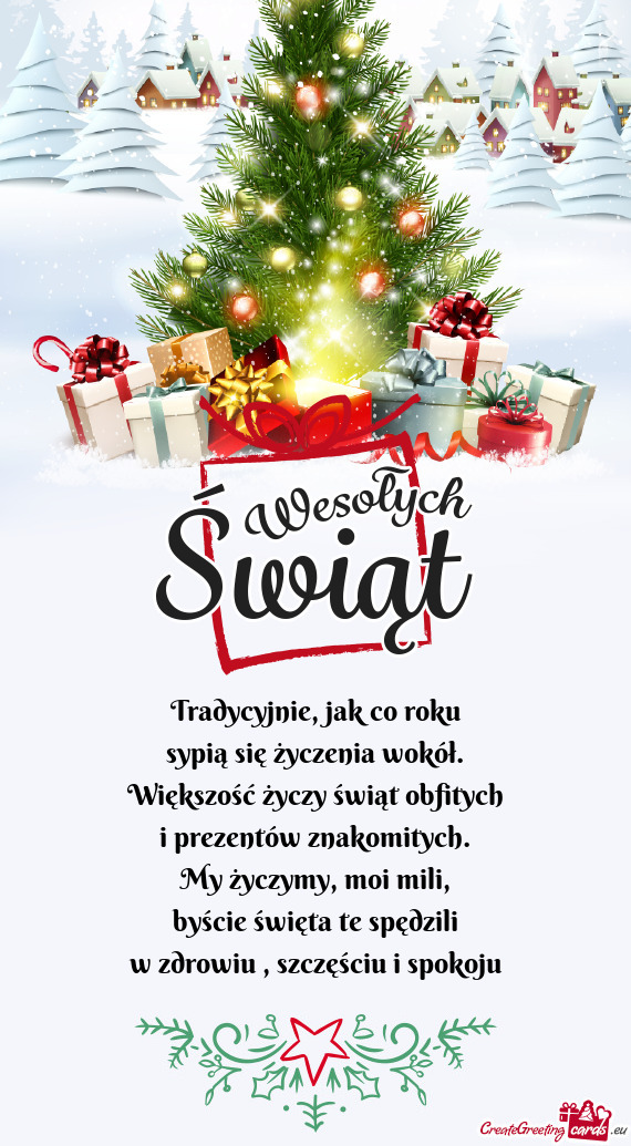 W zdrowiu , szczęściu i spokoju