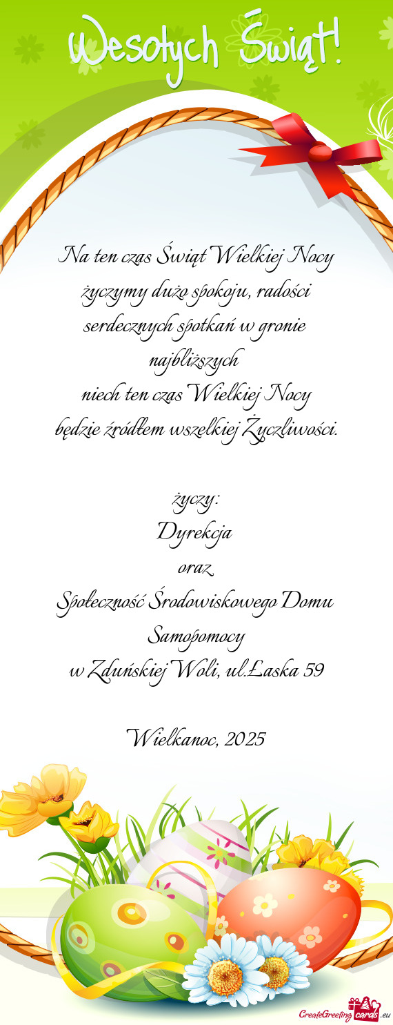 W Zduńskiej Woli, ul.Łaska 59