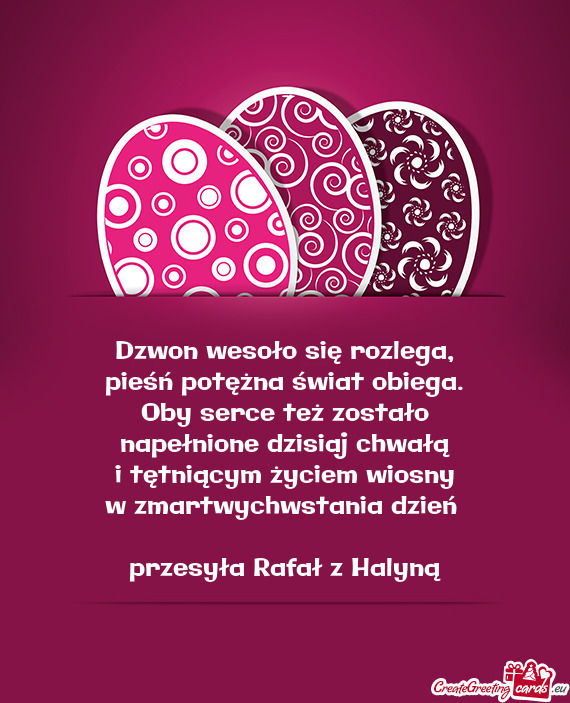 W zmartwychwstania dzień