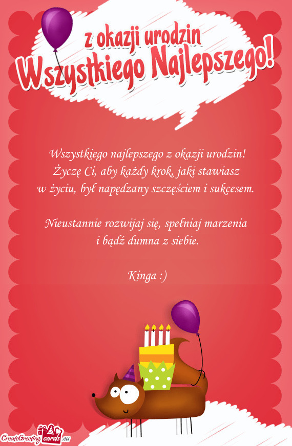 W życiu, był napędzany szczęściem i sukcesem