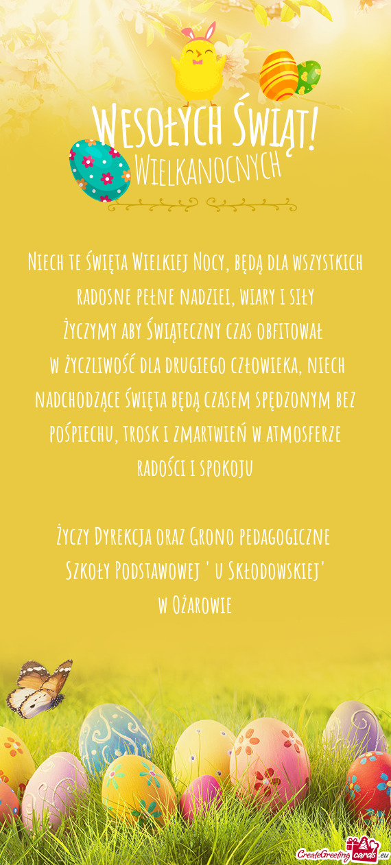 W życzliwość dla drugiego człowieka, niech nadchodzące święta będą czasem spędzonym bez p