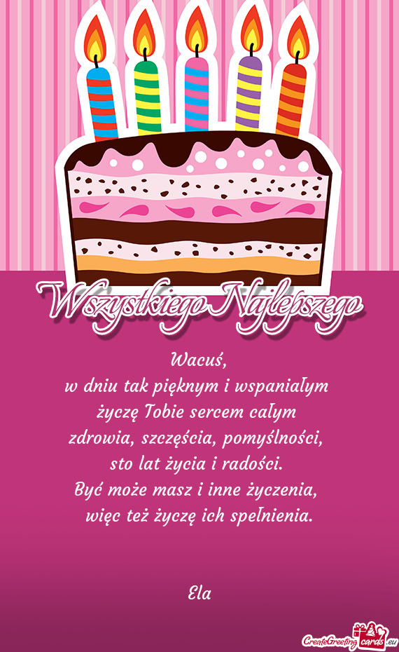Wacuś, w