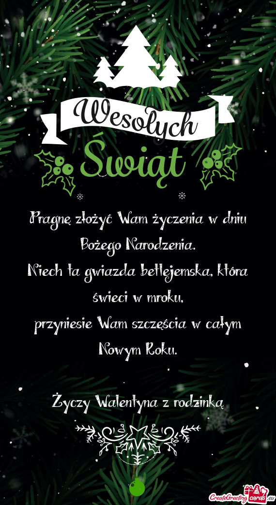 Walentyna z rodzinką