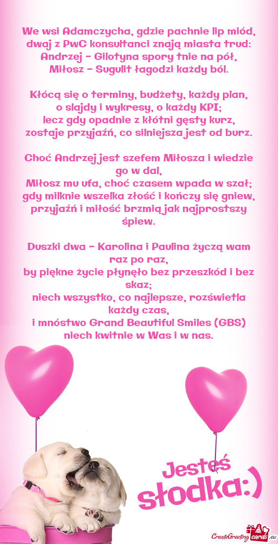 We wsi Adamczycha, gdzie pachnie lip miód