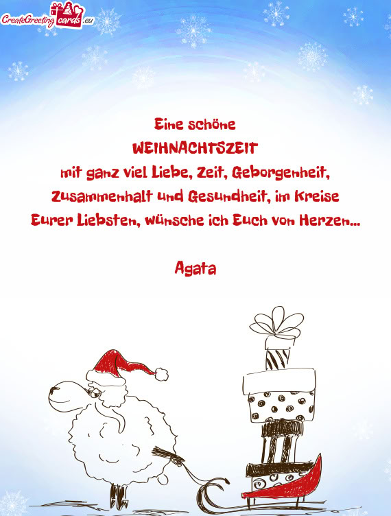 WEIHNACHTSZEIT