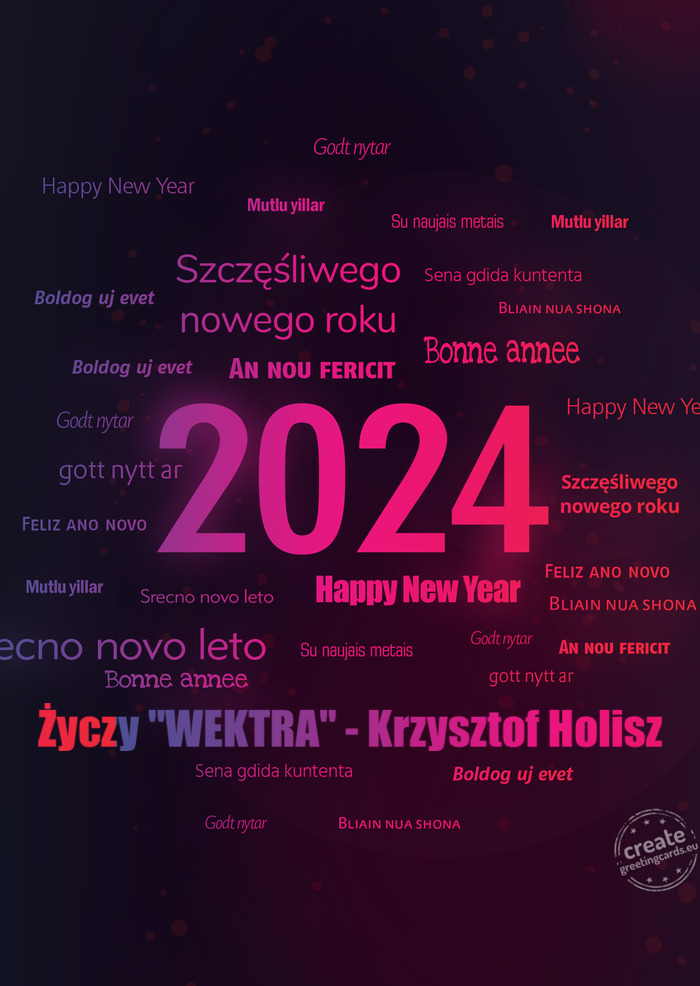 "WEKTRA" - Krzysztof Holisz