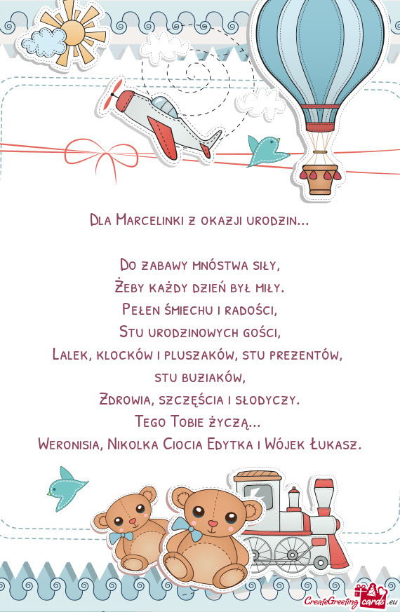 Weronisia, Nikolka Ciocia Edytka i Wójek Łukasz