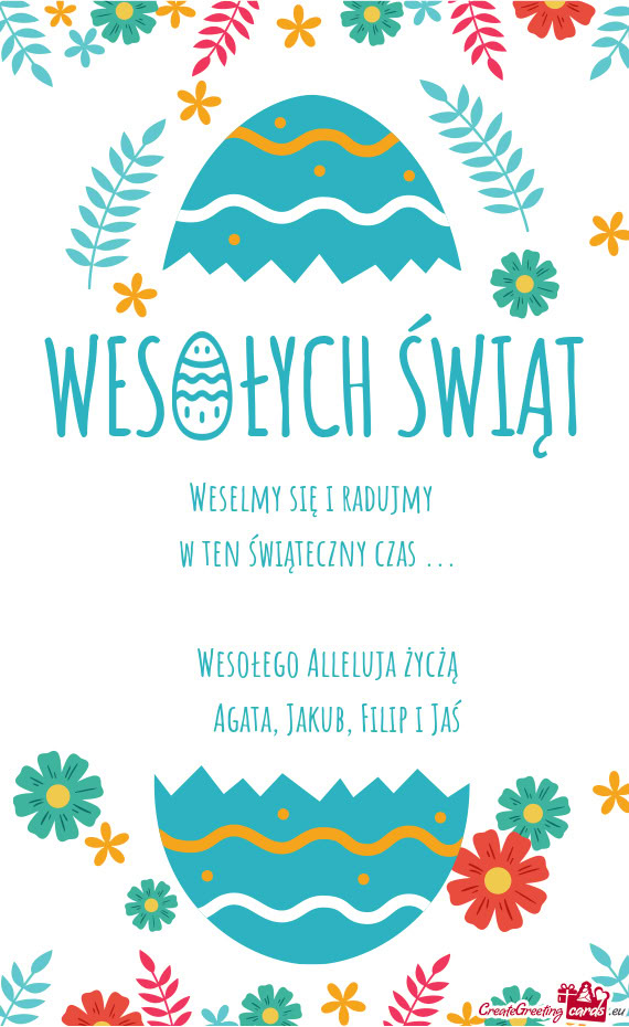 Weselmy się i radujmy