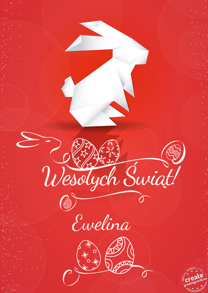 Wesołego Aleluja Ewelina