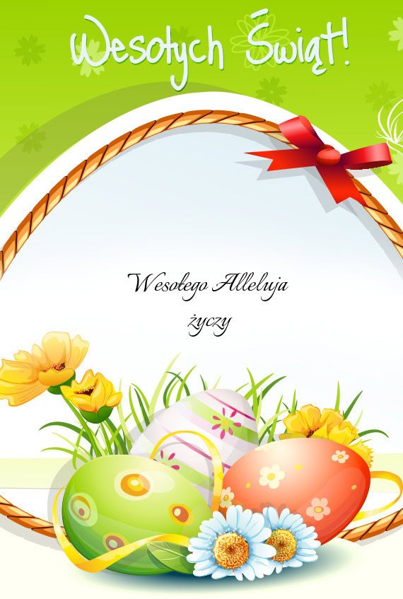 Wesołego Alleluja   życzy