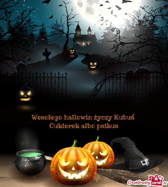 Wesołego hallowin Kubuś