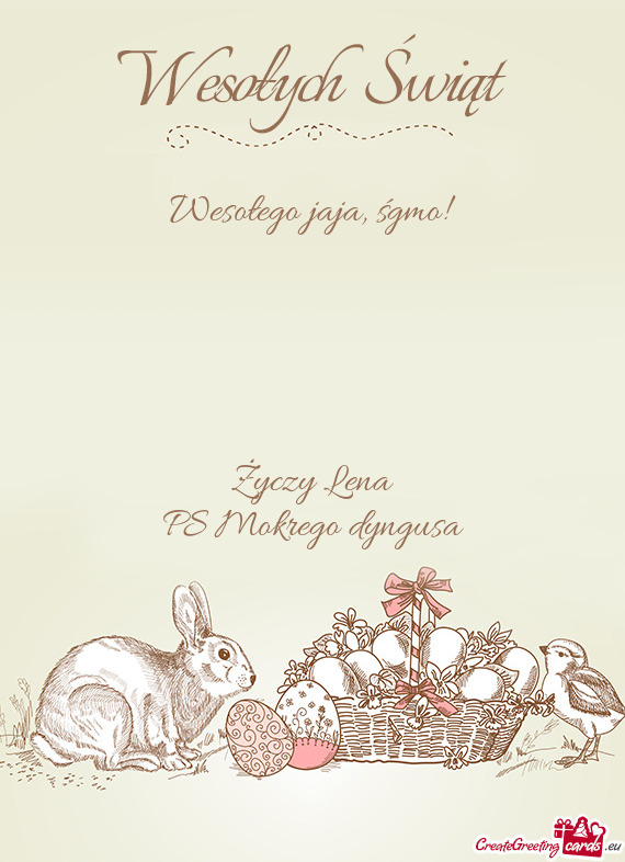 Wesołego jaja, śgmo