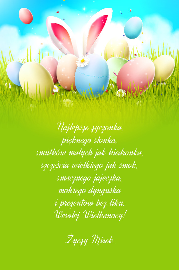 Wesołej Wielkanocy! Mirek