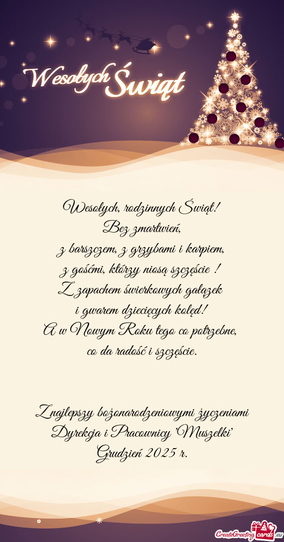 Wesołych, rodzinnych Świąt