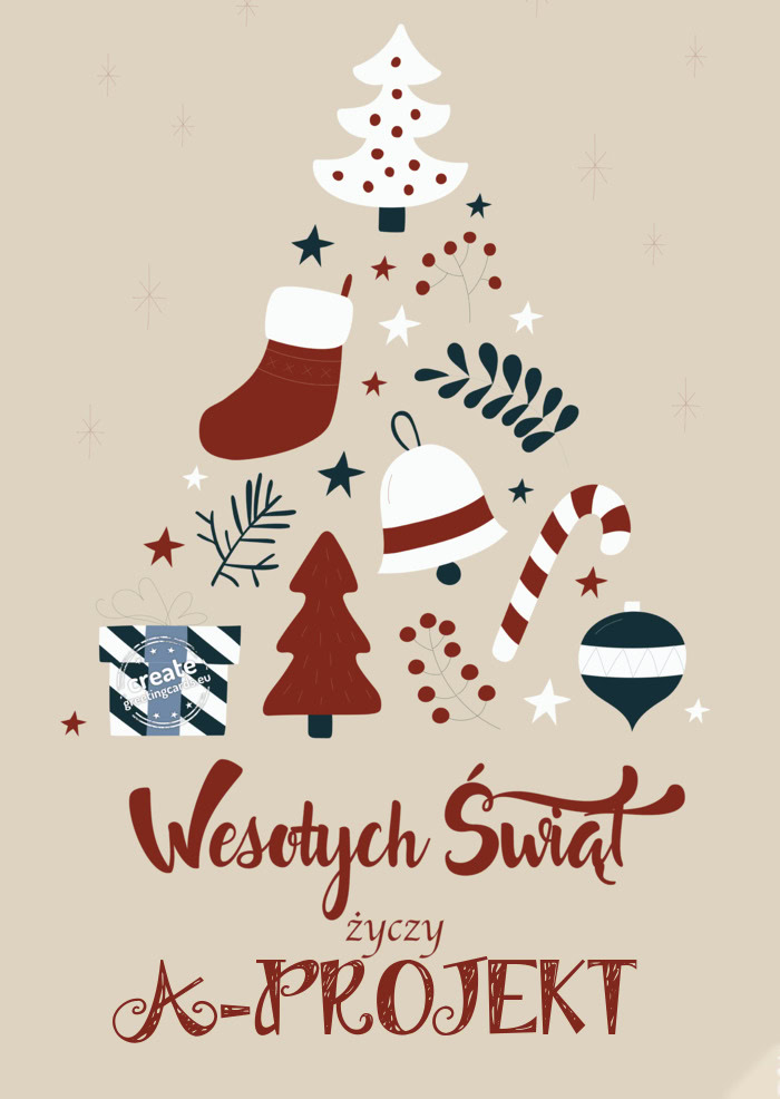 Wesołych Świąt A-PROJEKT
