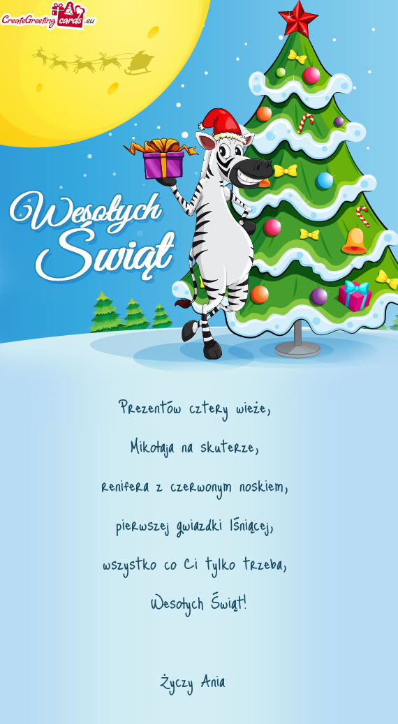 Wesołych Świąt! Ania😄