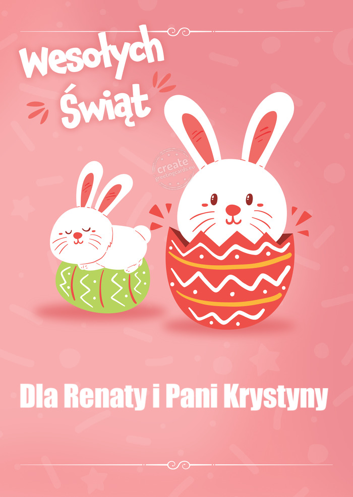 Wesołych Świąt Dla Renaty i Pani Krystyny