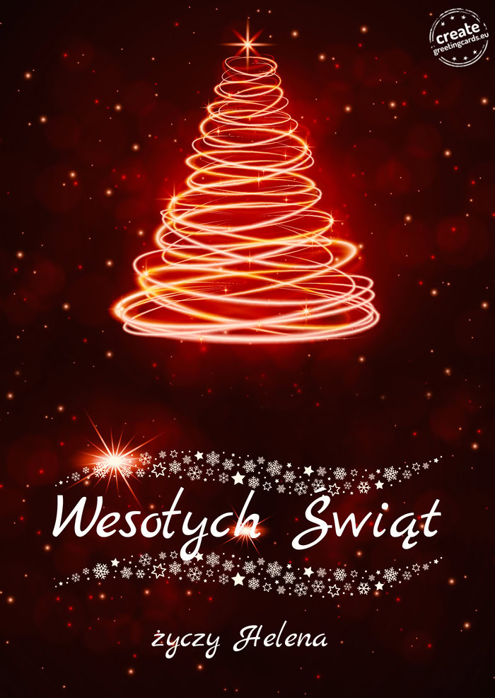 Wesołych Świat Helena