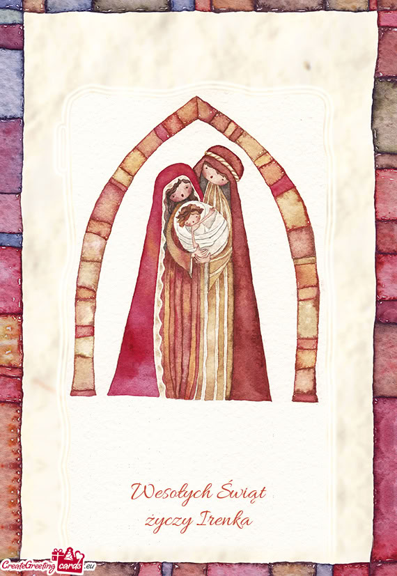 Wesołych Świąt Irenka