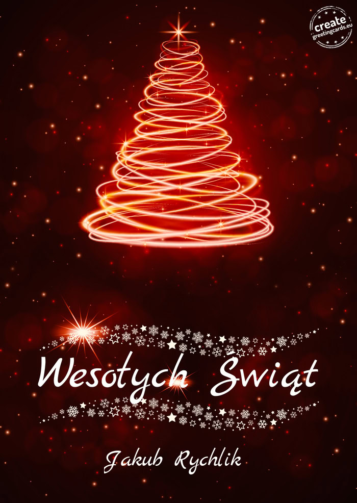 Wesołych Świat Jakub Rychlik