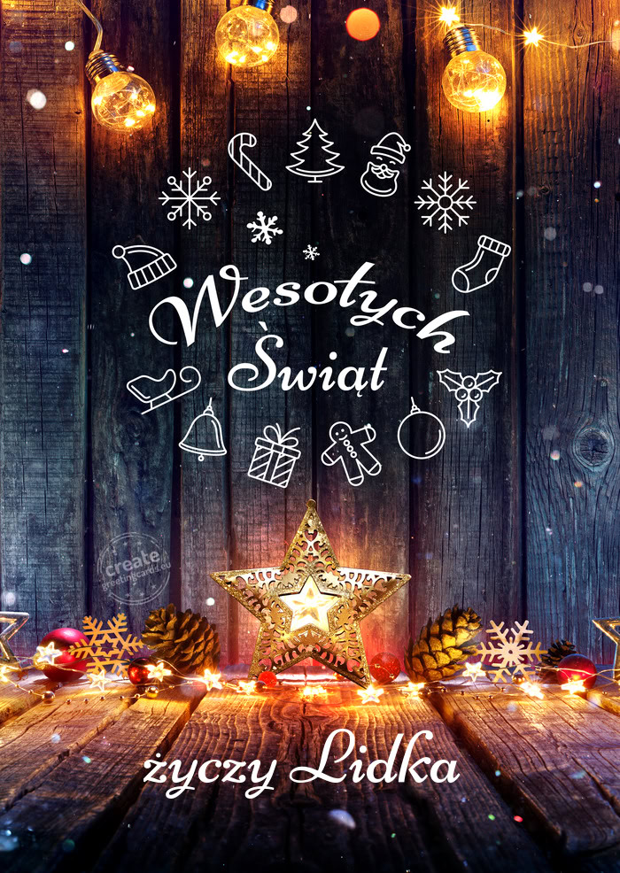 Wesołych Świąt Lidka