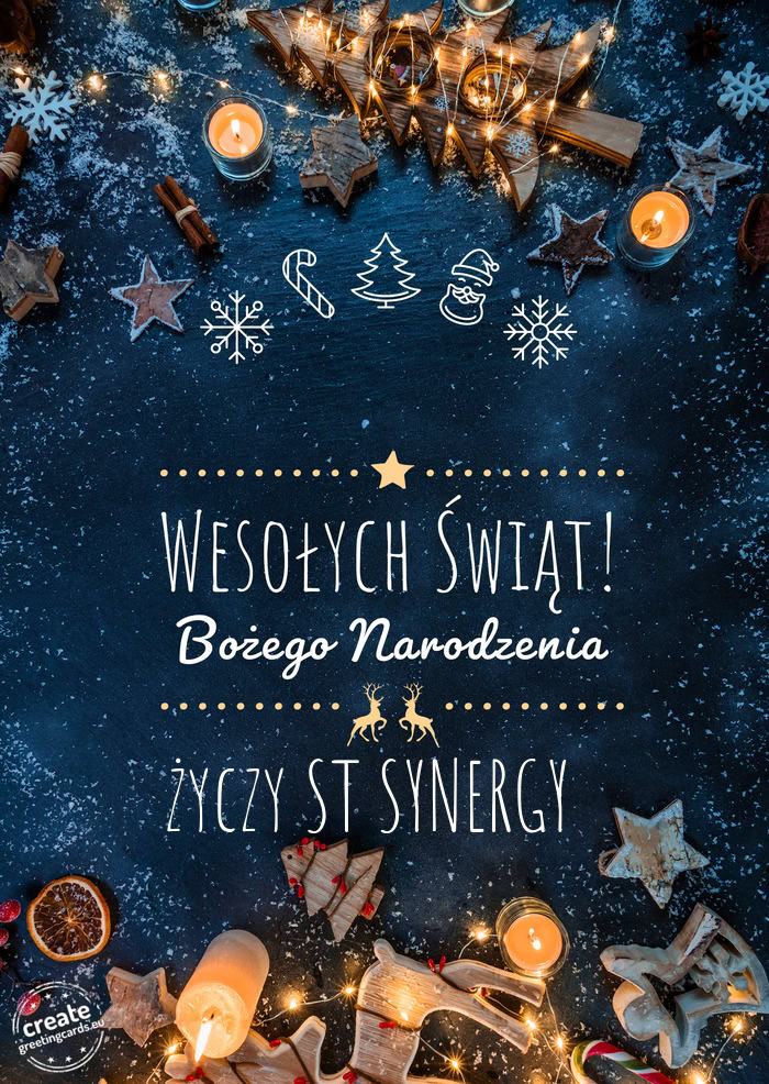 Wesołych Świąt ST SYNERGY