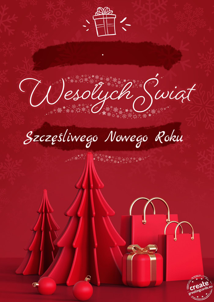 . Wesołych Świąt Szczęśliwego Nowego Roku